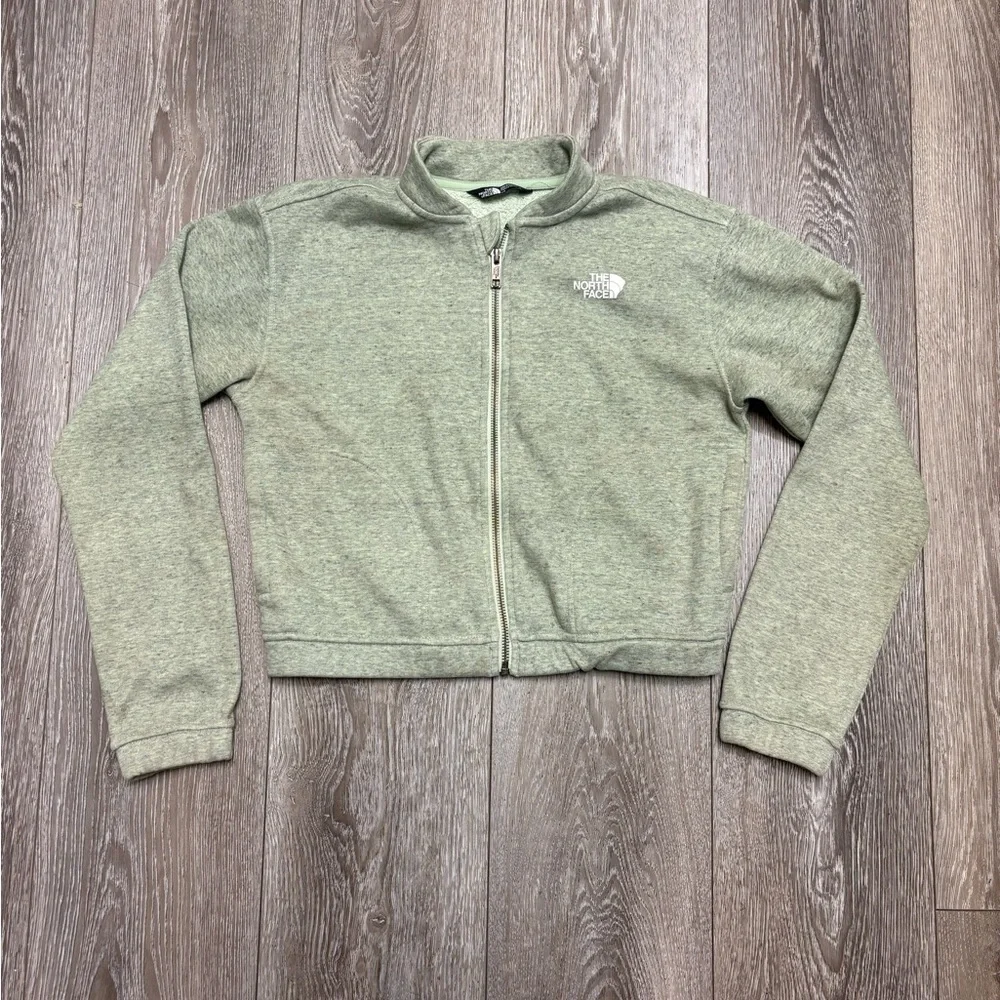 The North Face cozy dream fleece Green Jacket for big girls